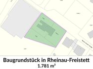 Seltene Gelegenheit: Großes Baugrundstück (1.781 m²) mit attraktiver Lage in 77866 Rheinau - Rheinau