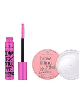 Essence Augen-Make-Up-Set I LOVE EXTREME eye set, 4-tlg., Alles-in-einem-Set für vielseitige Looks