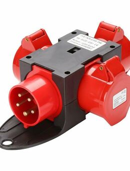 #SALE# Stromverteiler Baustromverteiler Stromverteiler CEE Adapter Starkstrom Verteiler Set 15 - Wuppertal