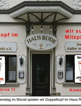 Doppelkopf Mitspieler gesucht,Ohne9nen - Dortmund