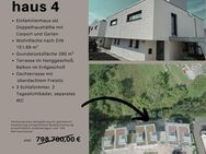 SUPERAKTIONSPREIS - Moderne Doppelhaushälfte an der Lauter mit Dachterrasse und Fernblick - Owen
