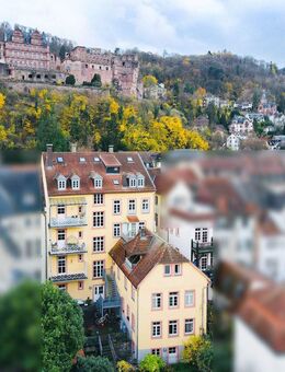 Charmante Altstadtwohnung im denkmalgeschützten Ensemble mit Gemeinschaftsgarten und TG-Stellplatz (optional) - Heidelberg