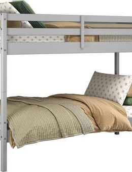 Lüttenhütt Etagenbett Mora Bett Kinderbett Leiterbett Stockbett Holzbett Bestseller (1-St), Teilbares Etagenbett aus Massivholz - (B/T/H): 100/208/140 cm Hochbett