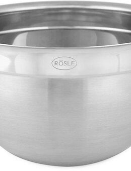 RÖSLE Schüssel, Edelstahl 18/10, in Profiqualität für universellen Einsatz, spülmaschinengeeignet