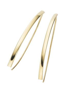 Smart Jewel Paar Ohrhaken längliche Form, Silber 925