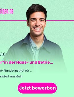 Leiter*in der Haus- und Betriebstechnik (m/w/d) Vollzeit, Teilzeit - Frankfurt (Main)
