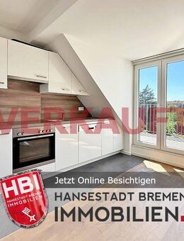 Verkauft / Neustadt / Moderne 2-Zimmer-Wohnung mit Dachterrasse in guter Lage - Bremen