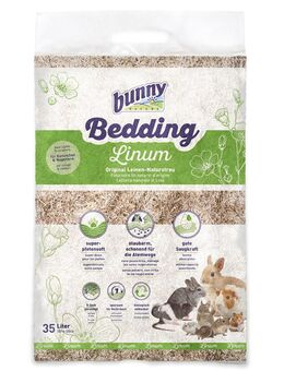 Bunny Bedding Linum Leinen Naturstreu - 35 l