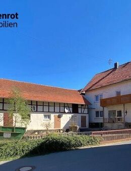 Viel Potenzial! Einfamilienhaus mit Nebengebäuden in Zapfendorf-Oberoberndorf - Zapfendorf
