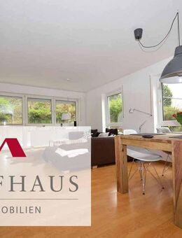 Moderne, sonnige 2-Zimmerwohnung mit großer Aussenterrasse und Garage - Höchberg