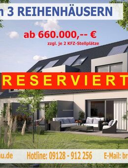 NEU Modernes Wohlfühl-REIHENECKHAUS in ruhiger Lage im beliebten Feucht bei Nürnberg!!! - Feucht