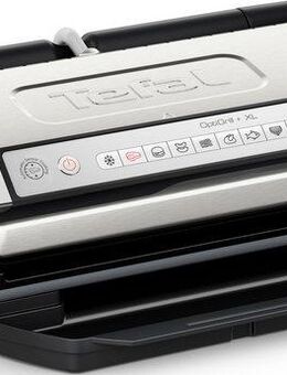 Tefal Kontaktgrill OptiGrill + XL, erneuerte Kochstufenanzeige, 9 automatische Programme, 2000 W, manuelles Programm, spülmaschinengeeignete Platten GC727D