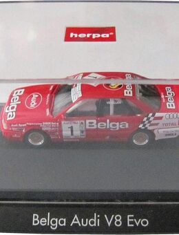 Team Belga - V8 Evo - Fahrer Verellen - Sportwagen - Pkw - von Herpa - Doberschütz
