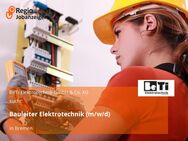 Bauleiter Elektrotechnik (m/w/d) - Bremen