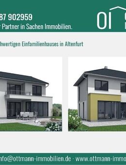 NEUBAU eines modernen Einfamilienhauses in Altenfurt - Nürnberg