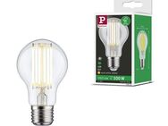 Paulmann LED-Leuchtmittel Eco-Line Filament 230V LED Birne E27 1er-Set 1521lm 7,2W 3000K Klar, E27, 1 St., Warmweiß