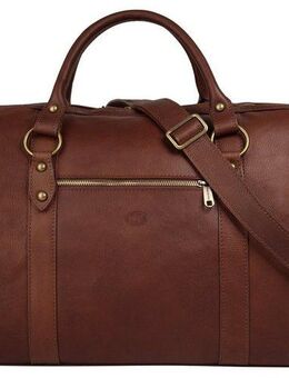 Piké Reisetasche, echt Leder, Made in Italy