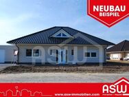 Musterhaus! Geräumiger Neubau-Bungalow mit massiver Garage und hochwertiger Ausstattung in Lathen! - Lathen