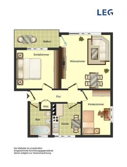 Achtung schnell sein!! Bezugsfertige 3-Zimmer-Wohnung in Weddinghofen im Angebot. - Bergkamen