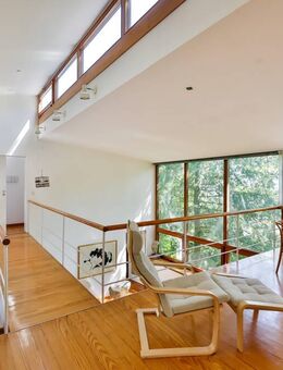 Architektonisches Unikat in Alleinlage - Sichtbeton trifft Naturidylle mit Schlossblick! - Neuenbürg