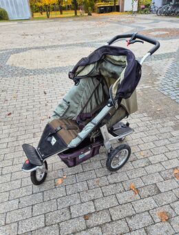 TFK Joggster Twist Kinderwagen mit Babywanne, Regenschutz, Mückengitter und viel Zubehör - Putzbrunn
