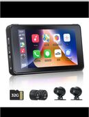 CarPlay für Motorrad inkl. dashcam vorn und hinten in 3550