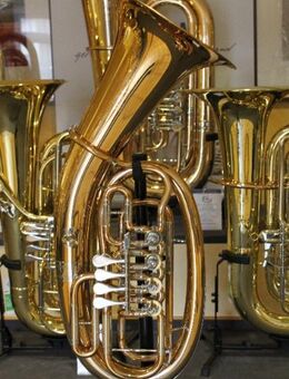 Melton Meisterwerk Bariton, MWB34-L aus Goldmessing. Neuware - Hagenburg