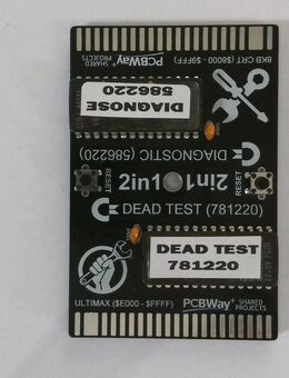 C64 DEAD-TEST 781220 & DIAGNOSE 586220 - Witten