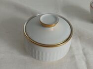 Scherzer Bavaria-Deckeldose Bonbonniere mit Gold Durchmesser ca. 9cm hoch ca. 7cm - Essen