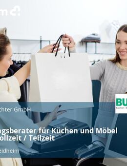Einrichtungsberater für Küchen und Möbel (m/w/d) Vollzeit / Teilzeit - Künzelsau