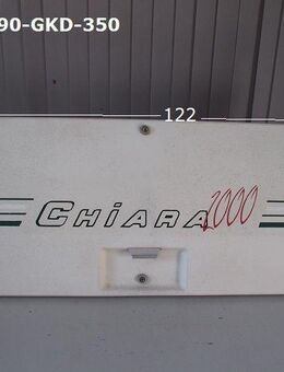 Chateau Gaskastendeckel 122 x 51 gebraucht (zB 350er) ohne Schlüssel - Bugfrontdeckel / Bugklappe / Gasklappe / Flaschenkastendeckel / Flaschenkastenabdeckung - Schotten Zentrum