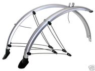 Neu! Fahrrad Schutzbleche "Set Vorne/Hinten", silber, 20-28 Zoll - Frankfurt (Main)