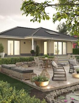 Winkelbungalow, Preis inkl. Grundstück, massiv gebaut - Morbach