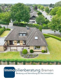 Freistehendes Einfamilienhaus mit Ausbaupotenzial und Garage - Zeven