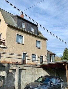 Freistehendes Einfamilienhaus mit schönem Ausblick ! - Mylau Zentrum