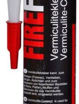 Firefix Klebstoff Schamottekleber, 310 ml Kartusche