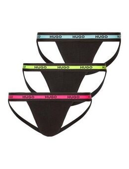 HUGO String JOCKSTR TRIPL PLANET (3-St) mit Cut-Outs