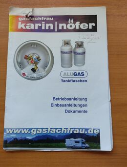Gasflasche Alu zum Selbsttanken mit Zubehör - Aachen