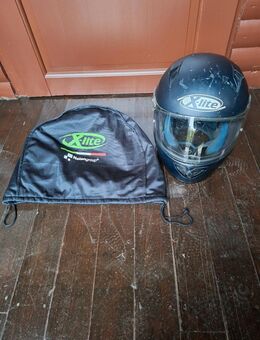 X-lite Motorradhelm schwarz mit Hülle - Essen