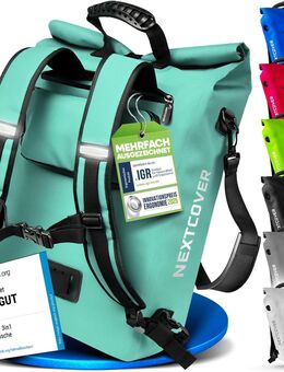 NEU 3in1 Fahrradtasche für Gepäckträger Gepäckträgertasche mint - Birkenfeld (Baden-Württemberg)