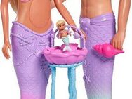 SIMBA Anziehpuppe Steffi Love, Mermaid Family, mit Kevin