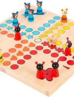Small Foot Spiel Ludo, Tiere, Gesellschaftsspiel