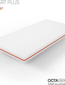 OCTAsleep, Topper Octasleep Smart Plus Topper, 90x200 cm, 140x200 cm und weitere Größen, 7 cm hoch, Kaltschaum, Komfortschaum, Viscoschaum, OCTAspring® Aerospace Technologie, Topper, ergonomisch, atmungsaktiv