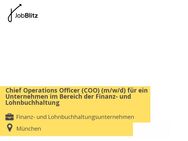 Chief Operations Officer (COO) (m/w/d) für ein Unternehmen im Bereich der Finanz- und Lohnbuchhaltung - München