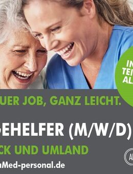Krankenpflegehelfer oder Altenpflegehelfer - Pflegeassistent (w/m/d) - Lübeck