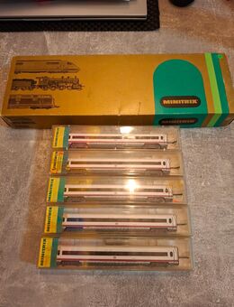 Minitrix 12996 ICE Konvolut Triebzug BR 401 8-Teilig DB Spur N - Stolberg (Rheinland, Kupferstadt)