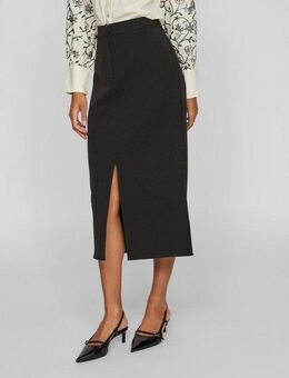 Vila Maxirock VIVARONE HW LONG SKIRT - NOOS