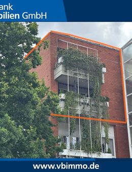 Viersen-Zentrum: Haus im Haus, 146m² Wohnfläche auf 3 Etagen mit 2 Loggien und TG-Stellplatz - Viersen