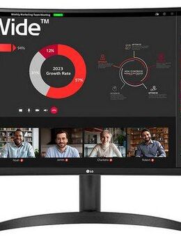 LG 34WR50QK Curved-LED-Monitor (86 cm/34 ", 3440 x 1440 px, UWQHD, 5 ms Reaktionszeit, 100 Hz, VA LED)