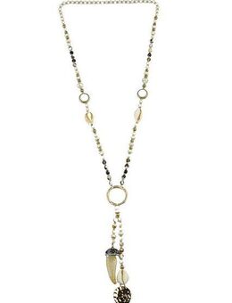 COLLEZIONE ALESSANDRO Lange Kette Aruba, mit echten Muscheln